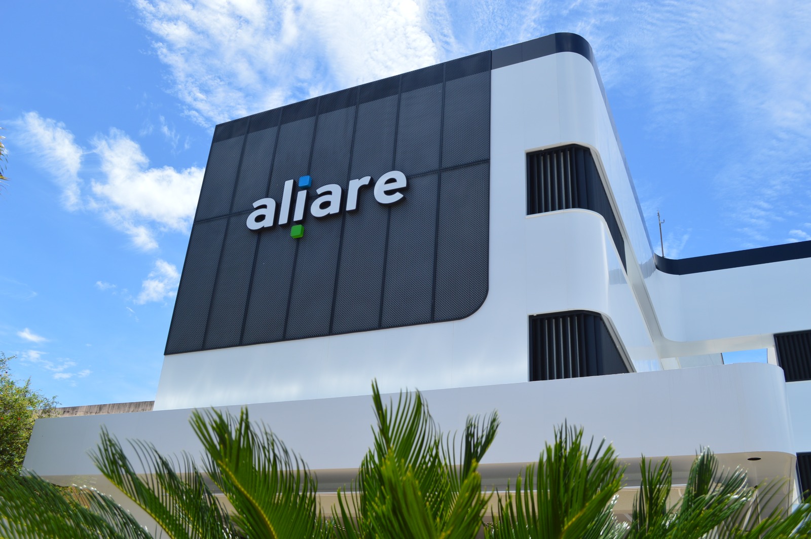 Fachada da Aliare, unidade de Goiânia- GO
